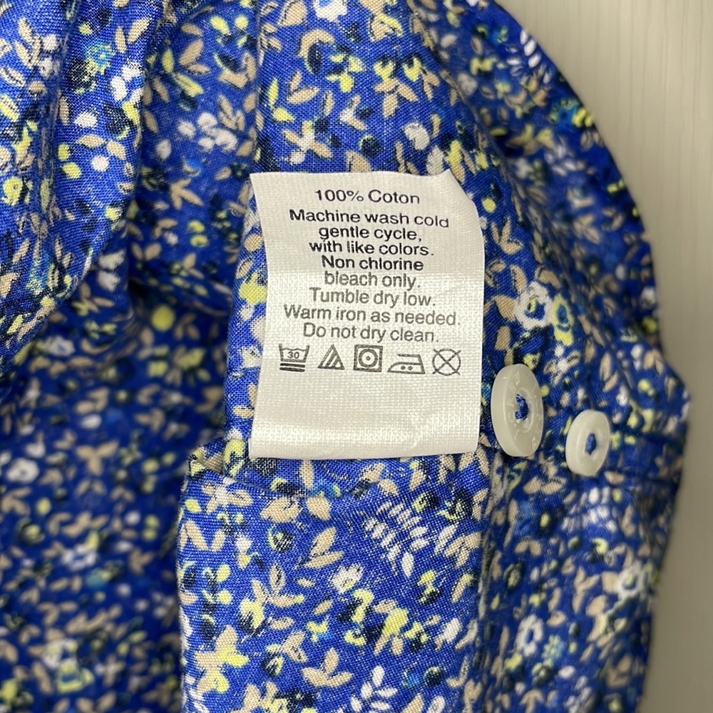 Jcrew Patterned Short Sleeve Button Down - image 5